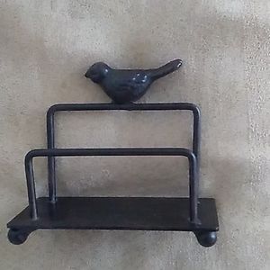 Business card holder metal black